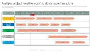 multiple projects timelines slide team