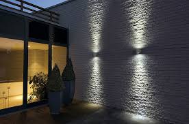 White On White Outdoor Wall Lighting Wall Lights Garden Wall Lights