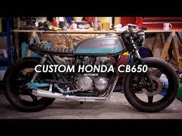 custom honda cb650 cafe racer by scars