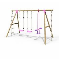 Wooden Swing Set