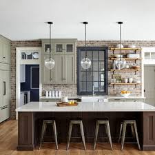 Stunning kitchen backsplash ideas photos, design, concepts ideas and more. 75 Beautiful Kitchen With Brick Backsplash Pictures Ideas May 2021 Houzz