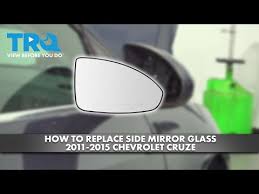 How To Replace Side Mirror Glass 2016