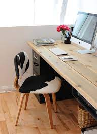 What an amazing diy giant home office desk the easy way. 30 Diy Desks That Really Work For Your Home Office Diy Desk Plans Diy Desk Home Diy