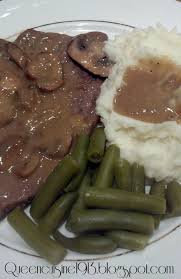 Serve mushrooms and onions over steaks. Queen Cuisine Smothered Steak Smothered Steak Roast Beef Recipes Beef Recipes