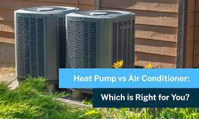 heat pump vs air conditioner which is