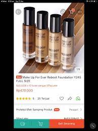 foundation makeup forever reboot y218