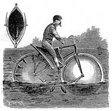 Amphibious bicycle apropos old image in our water trike museum. |  Aqua-Cycles ™ Big Wheeled Water Tricycle!