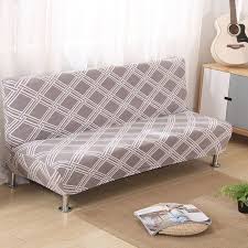 Futon Armless Sofa Bed Cover 1 S