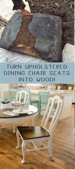 diy wood seat replacement for dining