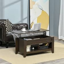 Homcom Lift Top Coffee Table With