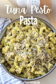 tuna pesto pasta recipe feast for a