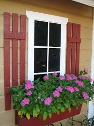 If you want to add curb appeal or if your windows just seem a bit bare, add charm by creating your own window box. 54 Exterior Home Decorating Ideas With Flowers On The Window Matchness Com Shed Decor Shed Makeover Flower Boxes