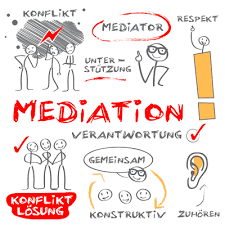 The mediator is a facilitator who has no power to render a resolution to the conflict. Mediation Streitigkeiten Einvernehmlich Losen