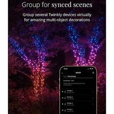 Twinkly Strings App Controlled Smart Led Lights 400 Multicolor Set Of 4