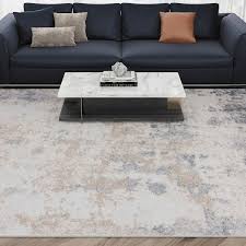 tayse rugs diamond abstract gray 5 ft