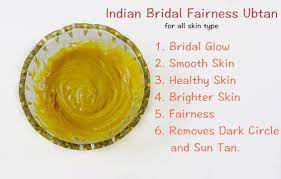 indian bridal ubtan for fairness and
