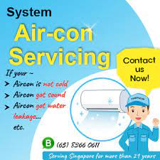 split system aircon servicing 3 times