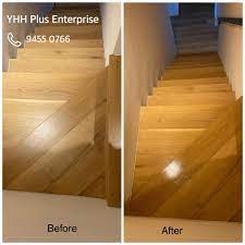 fix slippery stairs wood surfaces