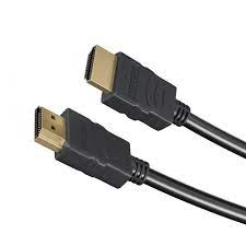 HDMI - 1.4 High Speed Kabel - Aanbieding - HDMI Kabel - Zwart, Versie: 1.4b  - High Speed met Ethernet, Aansluiting 1: HDMI A male, Aansluiting 2: HDMI  A male, Verguld: Ja, 2 meter.