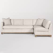 Alder Tweed Clayton Sectional Right