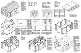 Backyard Garden Storage Shed Barn Plans