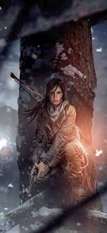 tomb raider iphone hd wallpapers