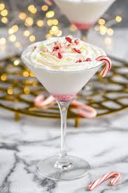 candy cane martini shake drink repeat
