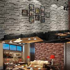 Realistic Slate Brick Wallpaper 3d