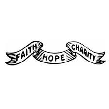 faith hope charity banner masonic