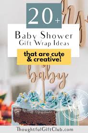 20 fun baby shower gift wrapping ideas