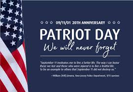 honoring patriot day on the 20th