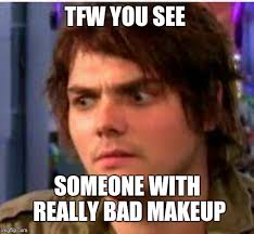 bad makeup memes gifs flip