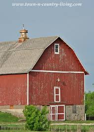 Midwestern Rustic Red Barn Town