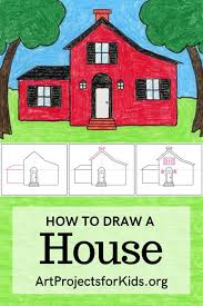 Turtle comes packed with the standard python package and need not be installed externally. How To Draw A Country House Art Projects For Kids