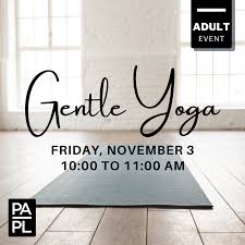 gentle yoga plainfield area public