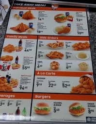 Kfc menu along with prices and hours. Kfc Malaysia Takeaway Breakfast And Midnight Menu Price And Calorie Content Visit Malaysia