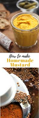 how to make homemade mustard