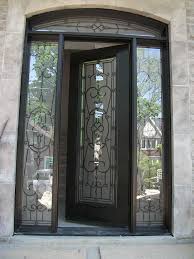 glass front door