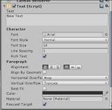 How do I create a text box in Unity?