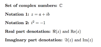 Complex Number Symbols In Latex Texblog