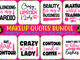 makeup es svg bundle makeup bundle