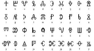 Antic Roman Alphabet Alphabet Symbols Roman Alphabet