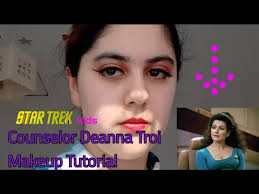counselor deanna troi makeup tutorial