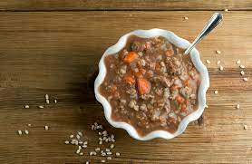 Instant Pot Beef Barley Soup Framed Cooks gambar png