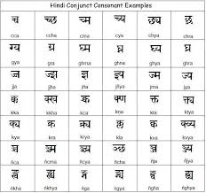 Conjunct Hindi Consonants Combined Hindi Consonants Learn