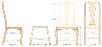 Our collection of unique and distinctive replacement chair legs is offered in traditional, farmhouse and even contemporary styles. Build A Queen Anne Side Chair Canadian Woodworking Home Improvement