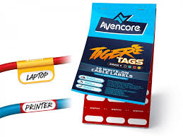 Avencore Tiger Tags 48 Write On Cable