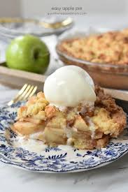 easy apple pie recipe no rolling out