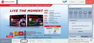 Cimb cash rebate platinum mastercard. Public Bank Credit Cards