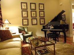 grand pianos piano room decor